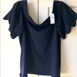 NWT LOFT Off-Shoulder Top